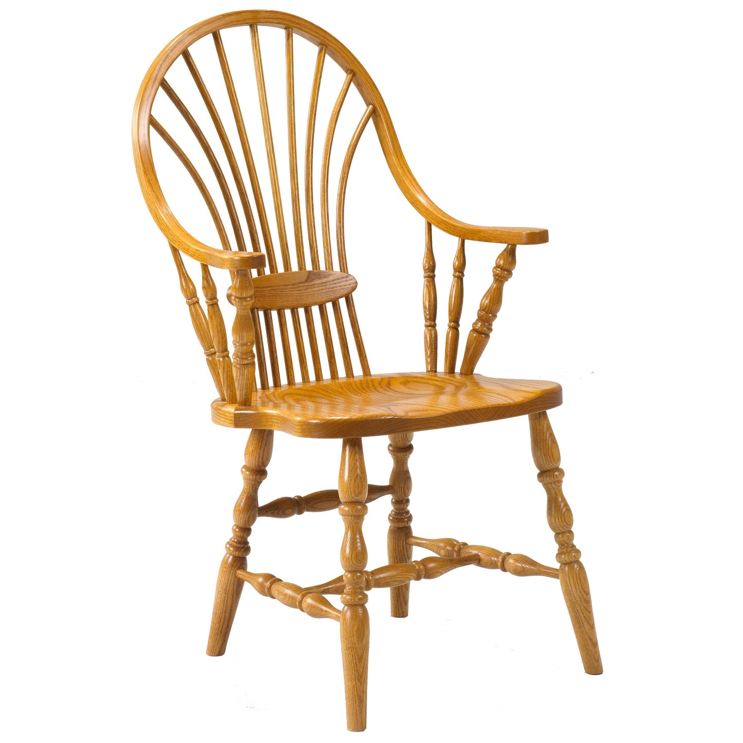 Windsor Wheat Sheaf Deep Seat Arm