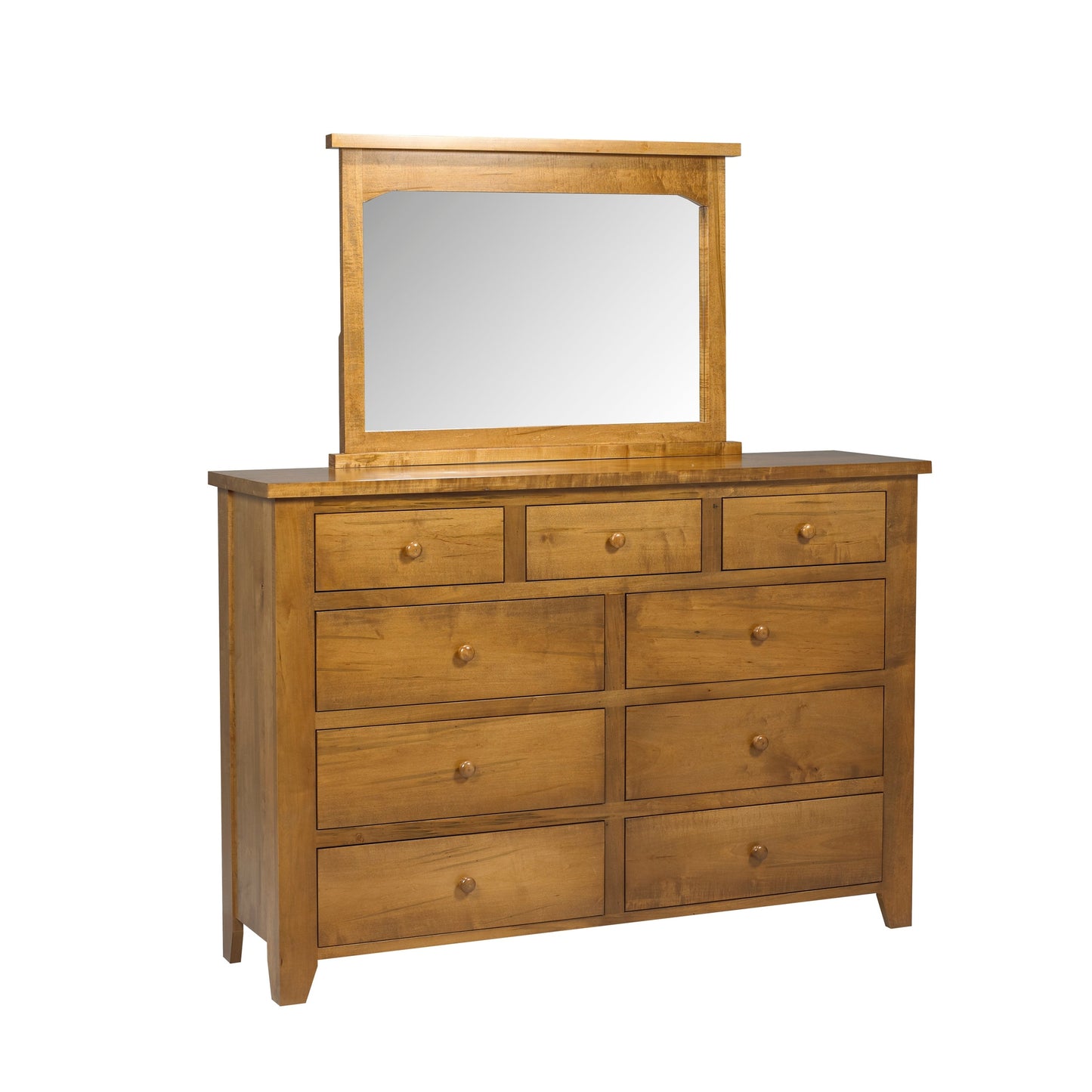 Rough Cut 9 Drawer Dresser