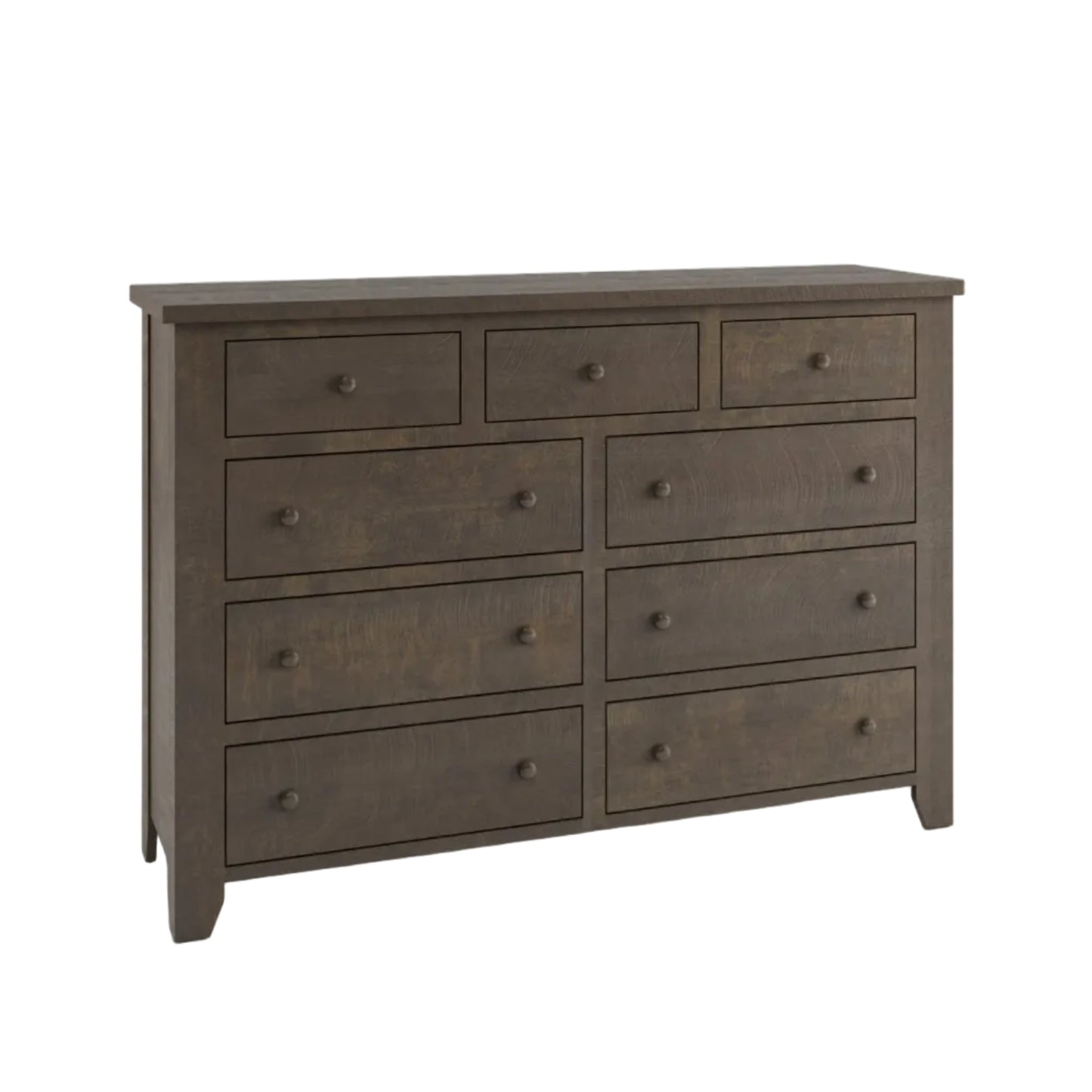 Rough Sawn 9 Drawer Dresser