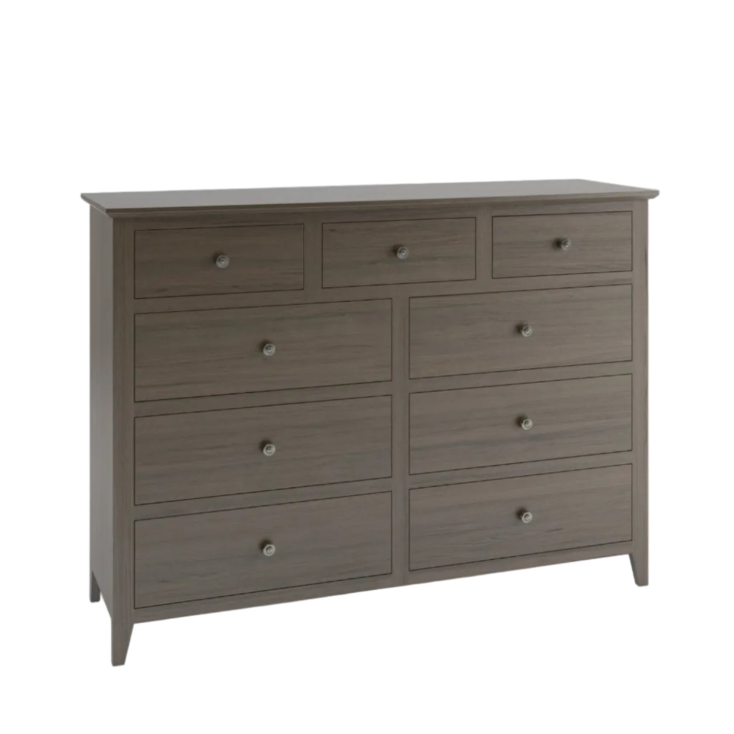 Shaker 9 Drawer Dresser
