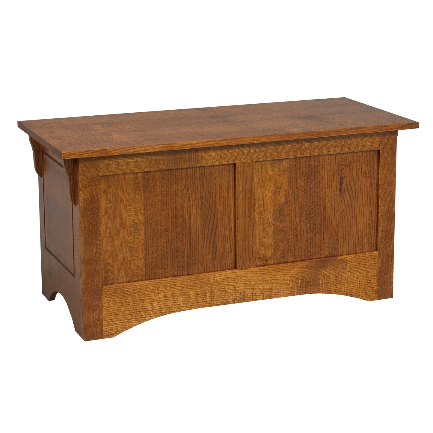 Mission Raised Panel Front Blanket Box