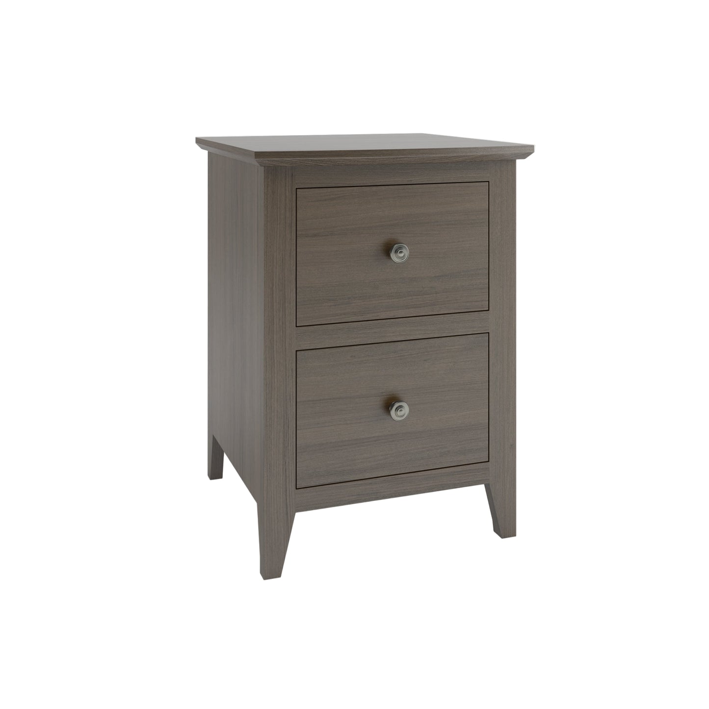 Shaker 2 Drawer Nightstand 20"W