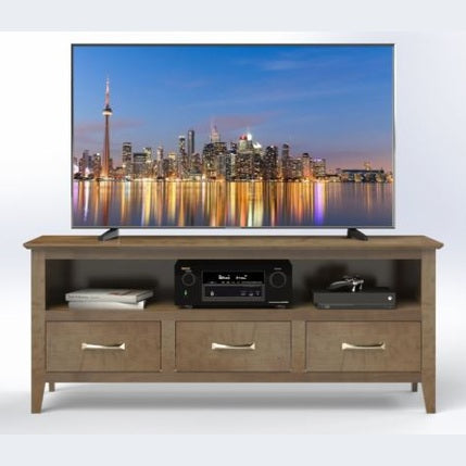 Shaker 60" 3 Drawer HDTV Stand