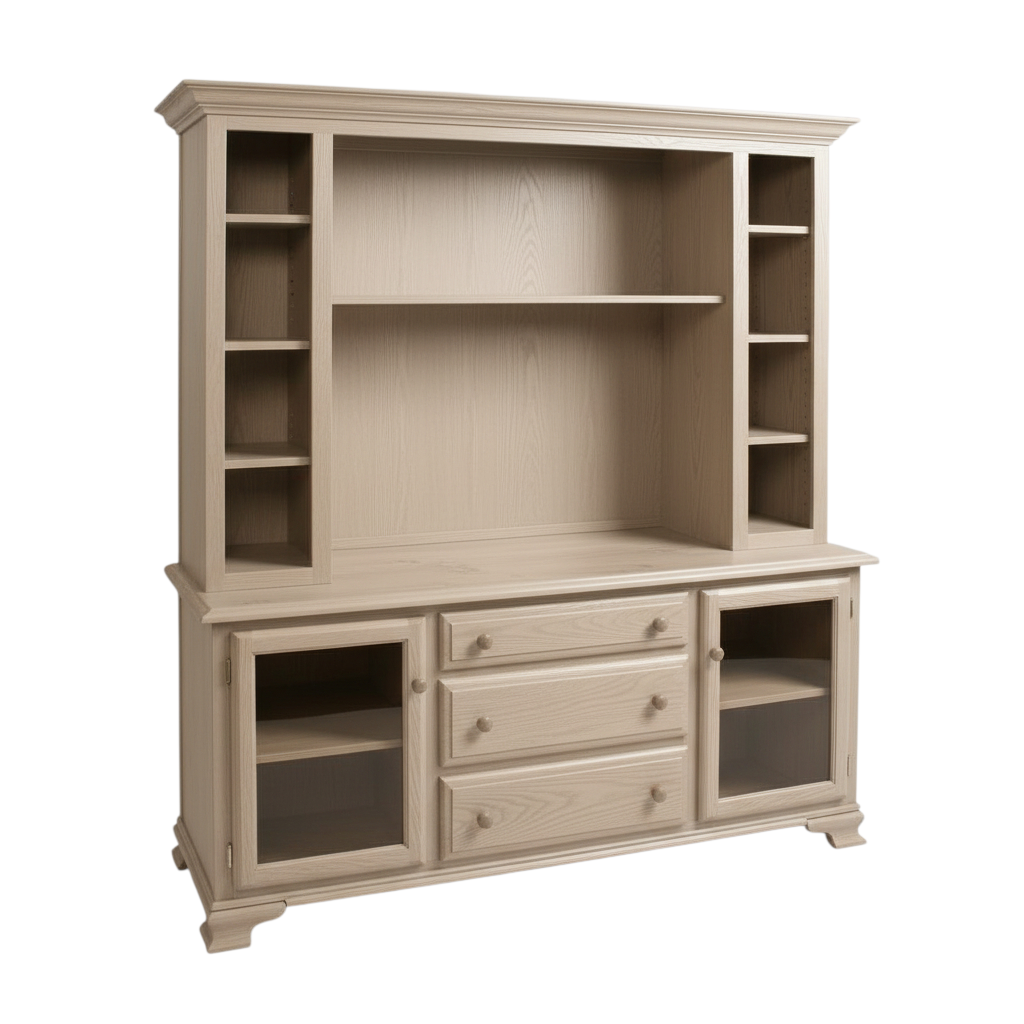 Country Lane 72" HDTV Stand w/Hutch