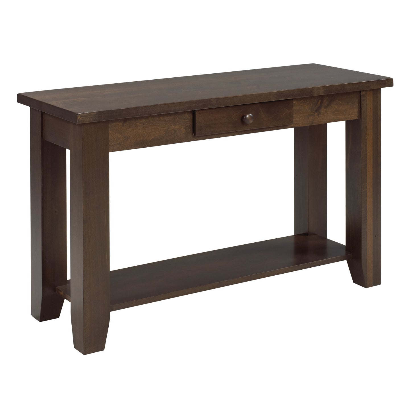 Rough Cut Hall Table w/Drawer(s) & shelf