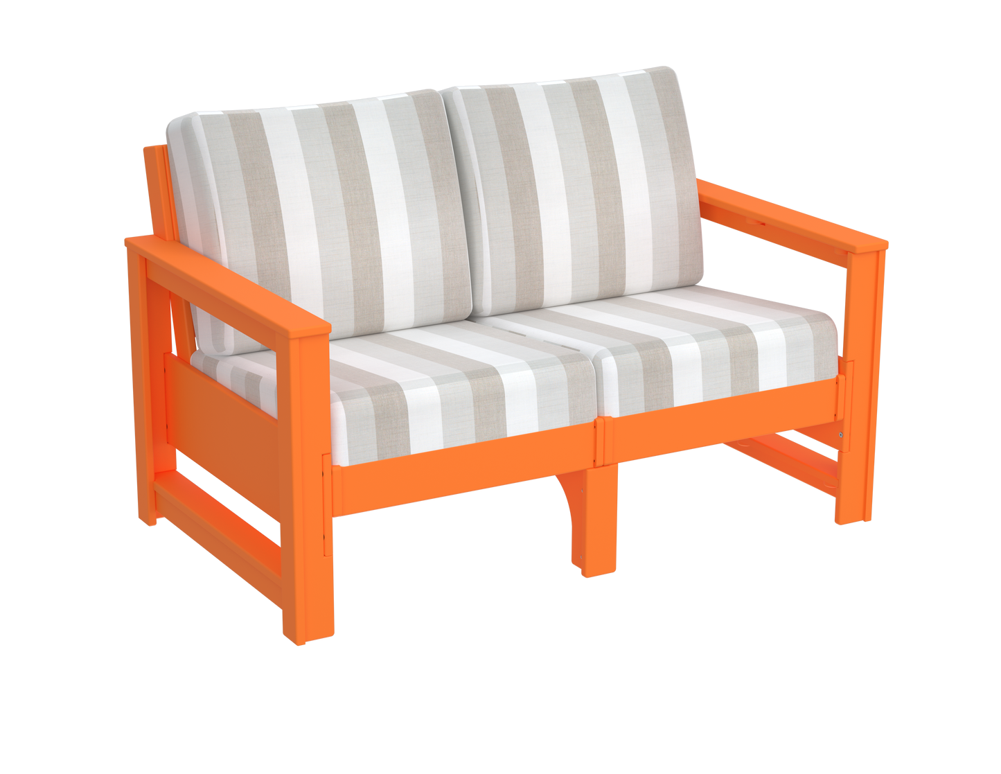 Modern Outdoor Loveseat