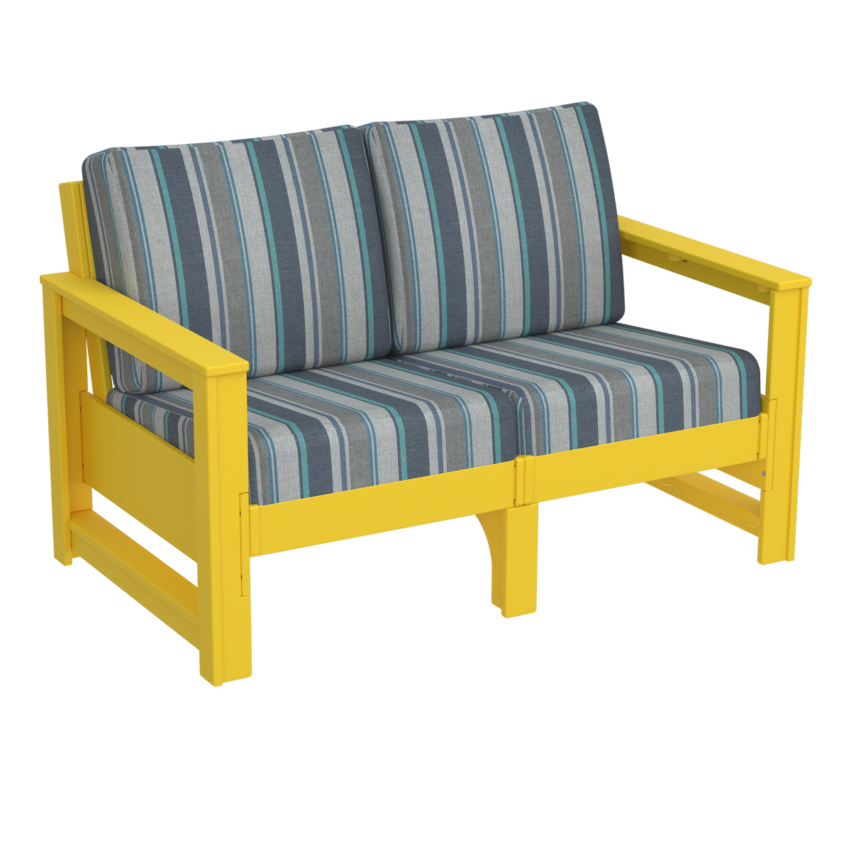 Modern Outdoor Loveseat