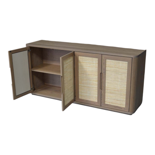 Orebro sideboard 18" x 60" x 34" 4 door