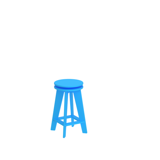 Modern Outdoor Pub Stool 24"