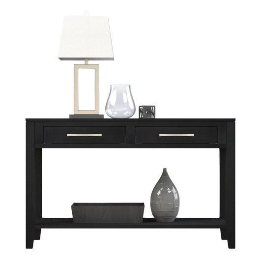 Metro Hall Table w/Drawer(s) & shelf