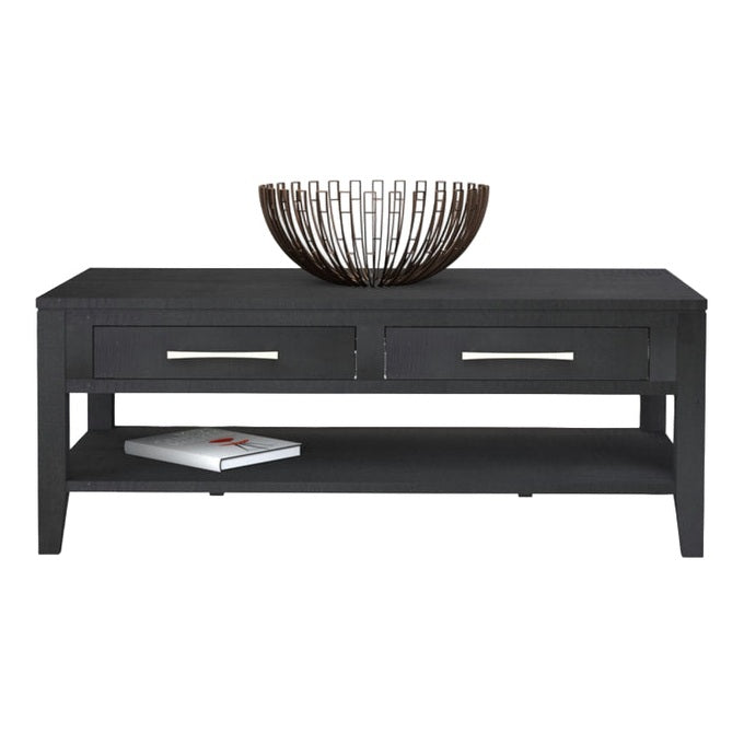 Metro Coffee Table w/2 Drawers & Shelf