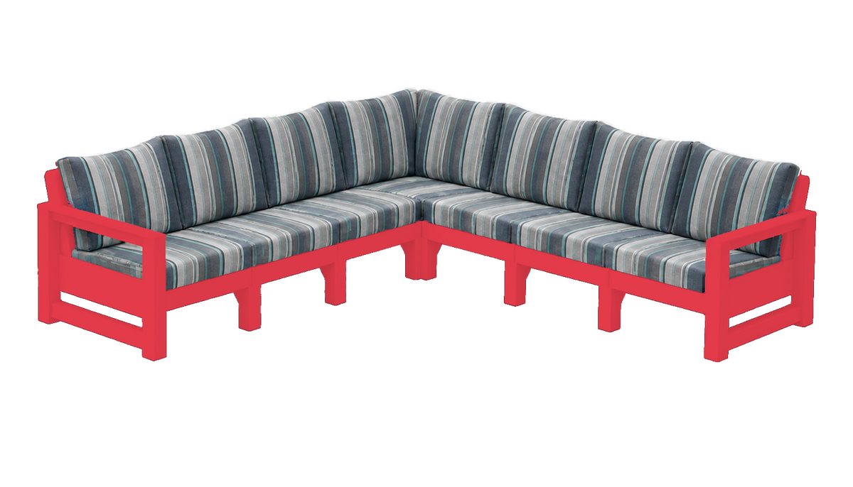 Modern Outdoor 7 Seater Sectional