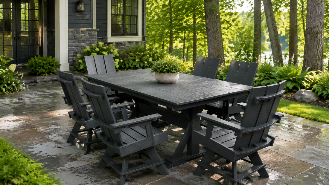What Are the Most Durable Materials for Outdoor Dining Tables in Canadian Weather?