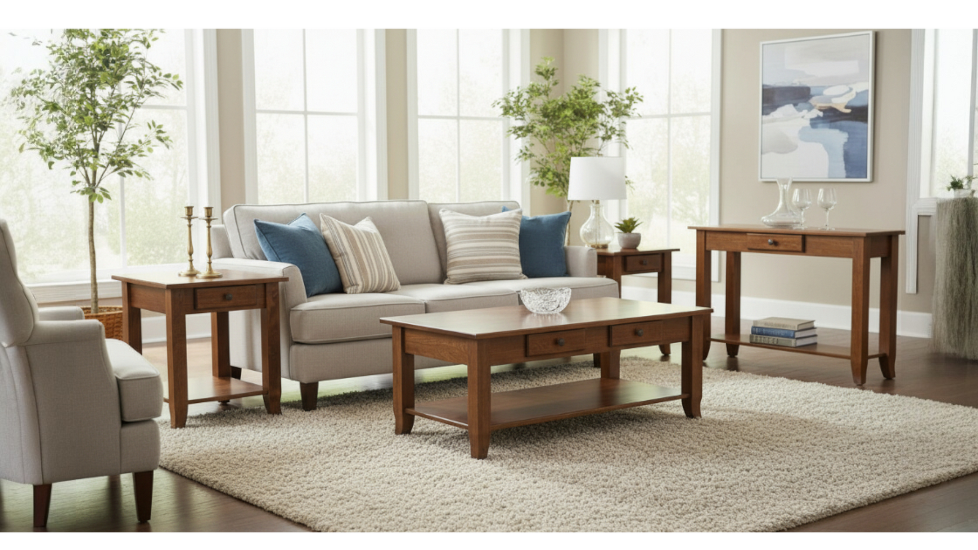 Bourbon Occasional Table Collection