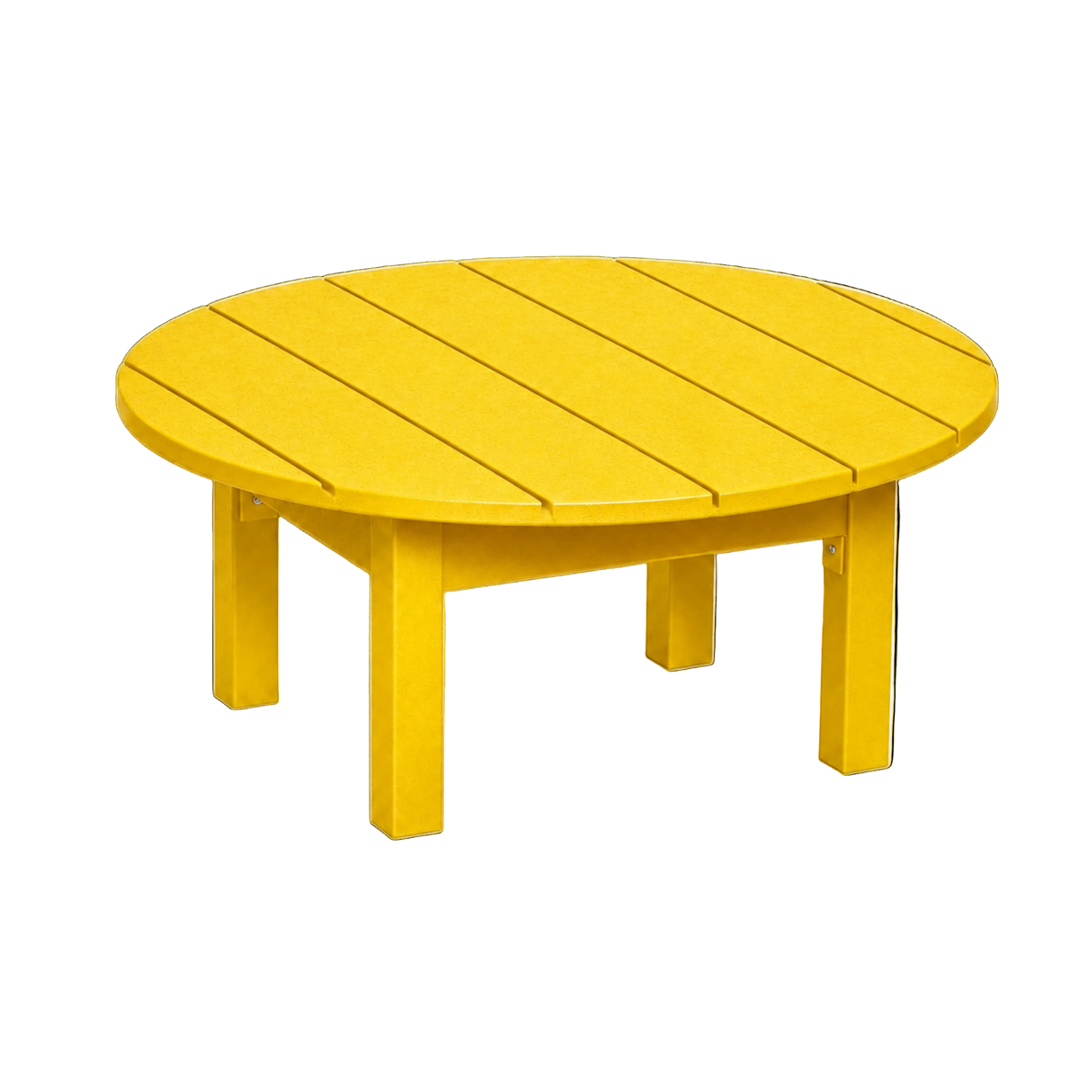 Modern Outdoor Round Coffee Table 36"Wx36"Dx19"H