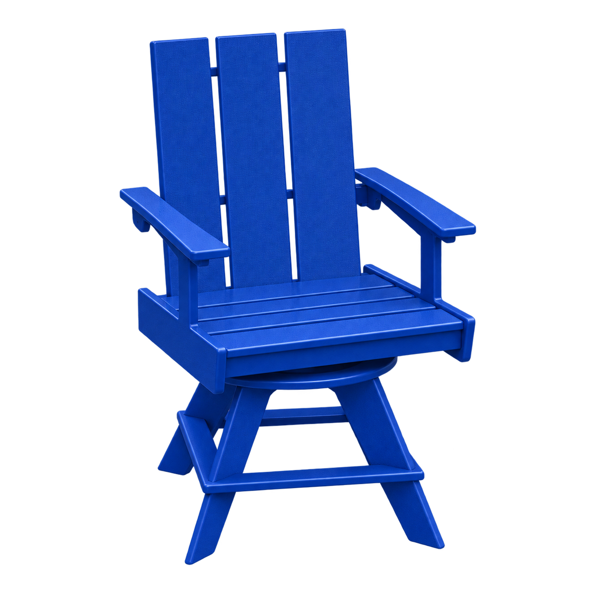 Modern Outdoor Swivel Dining Arm Chair