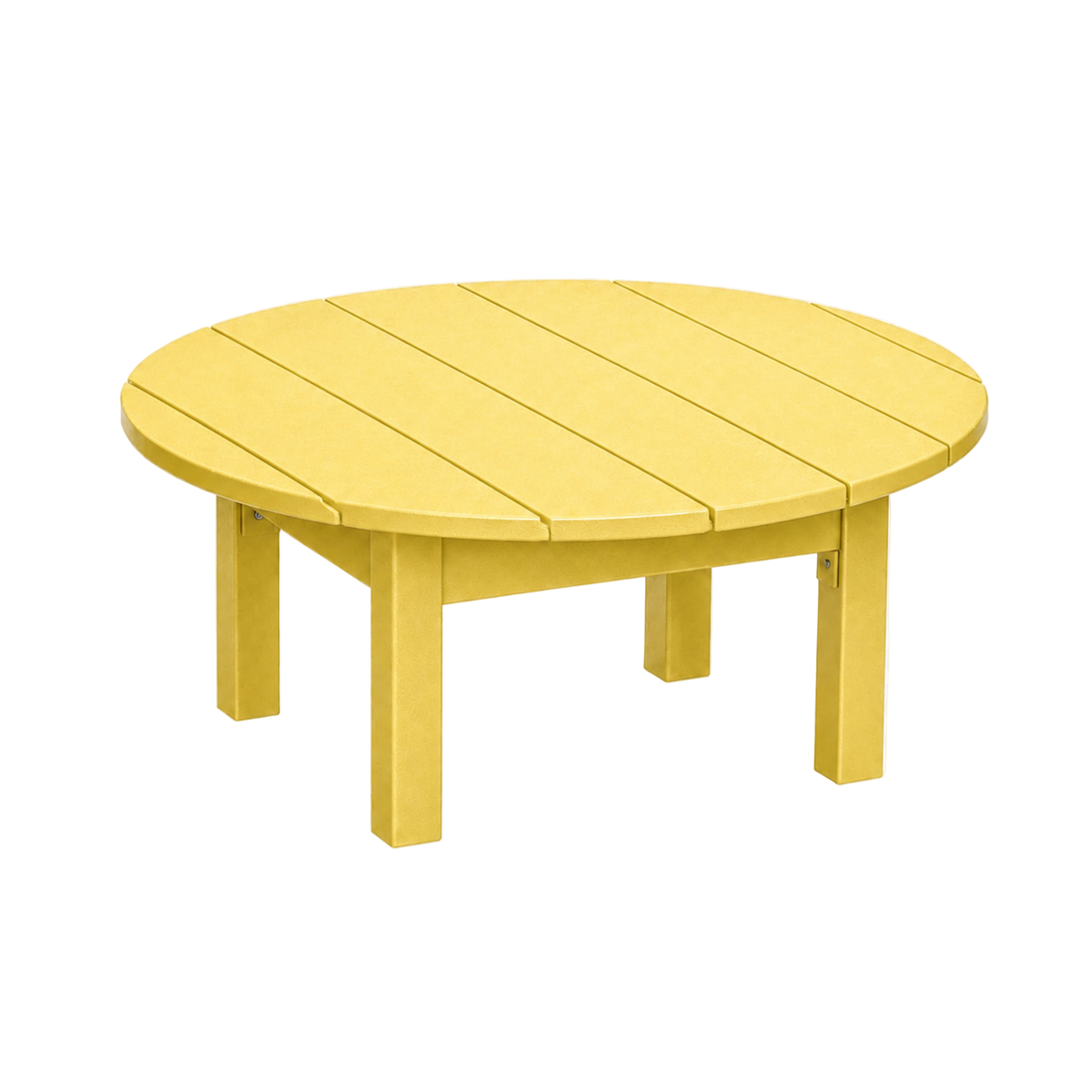 Modern Outdoor Round Coffee Table 36"Wx36"Dx19"H