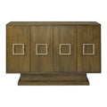 Exchange Place sideboard 19" x 60" x 37" 4 door 2 interior drawers