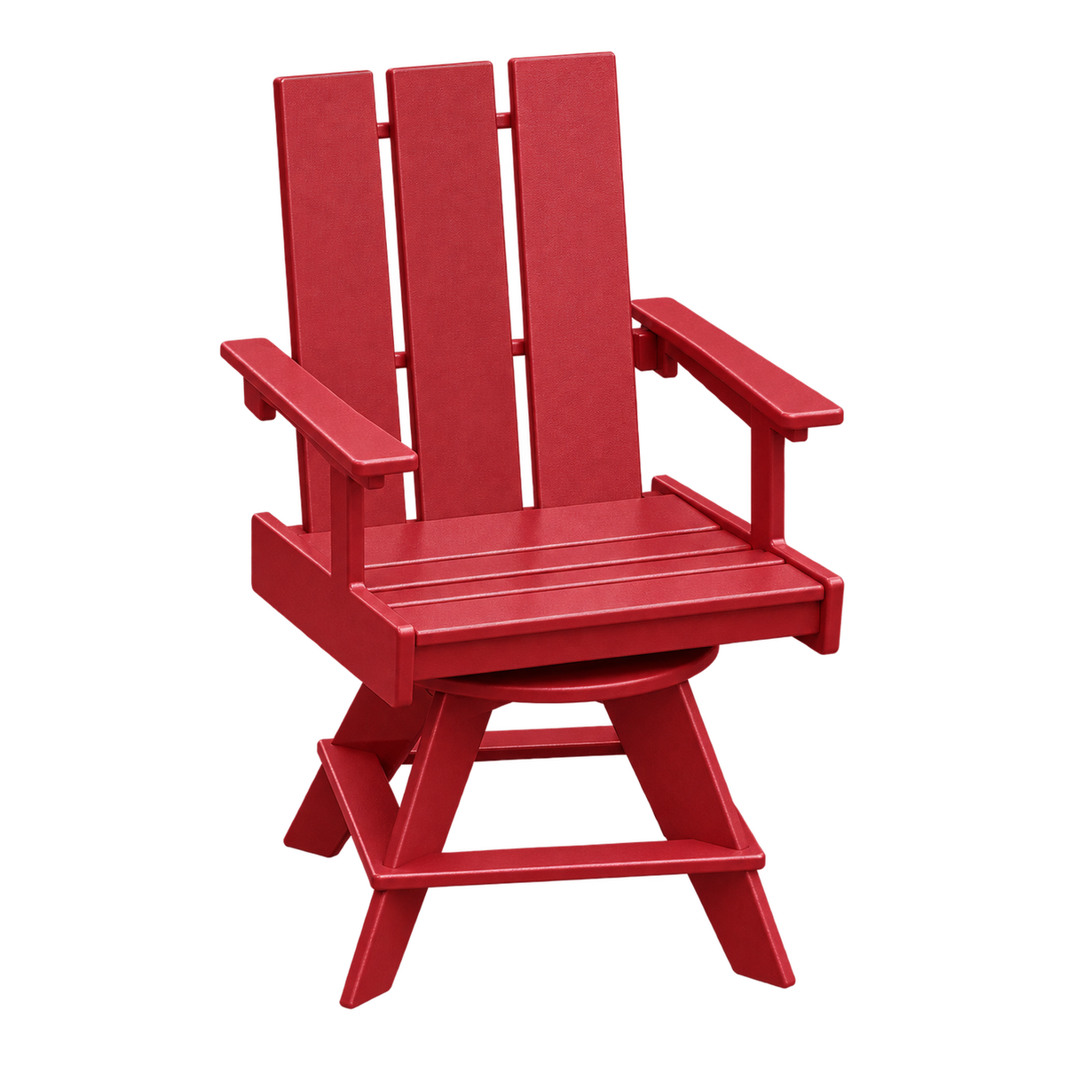 Modern Outdoor Swivel Dining Arm Chair