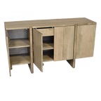 Hugo sideboard 19" x 60" x 32" 4 door 1 interior drawer