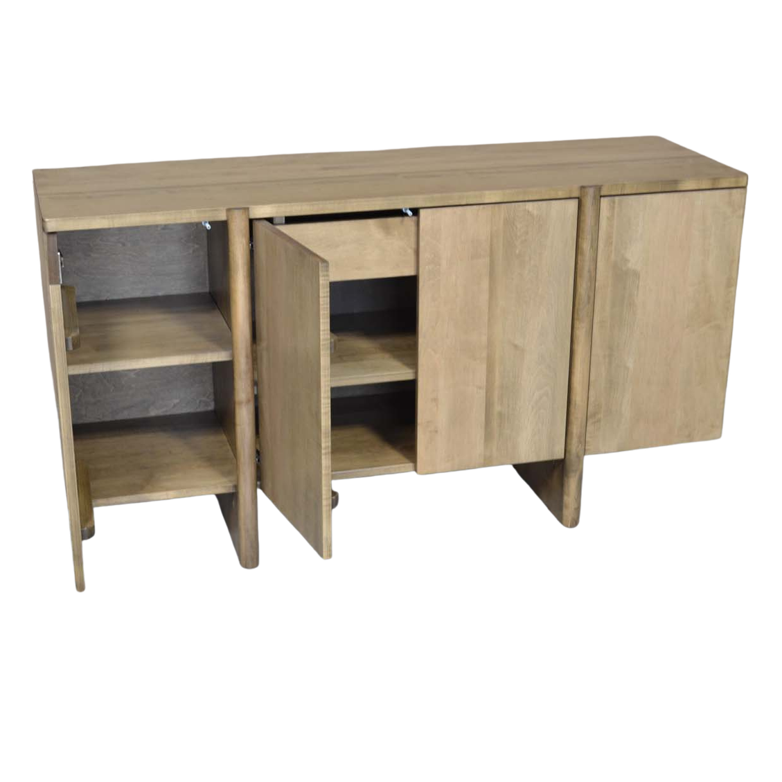 Hugo sideboard 19" x 60" x 32" 4 door 1 interior drawer