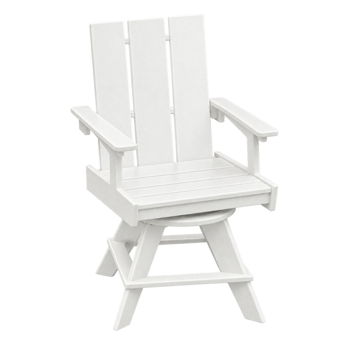Modern Outdoor Swivel Dining Arm Chair