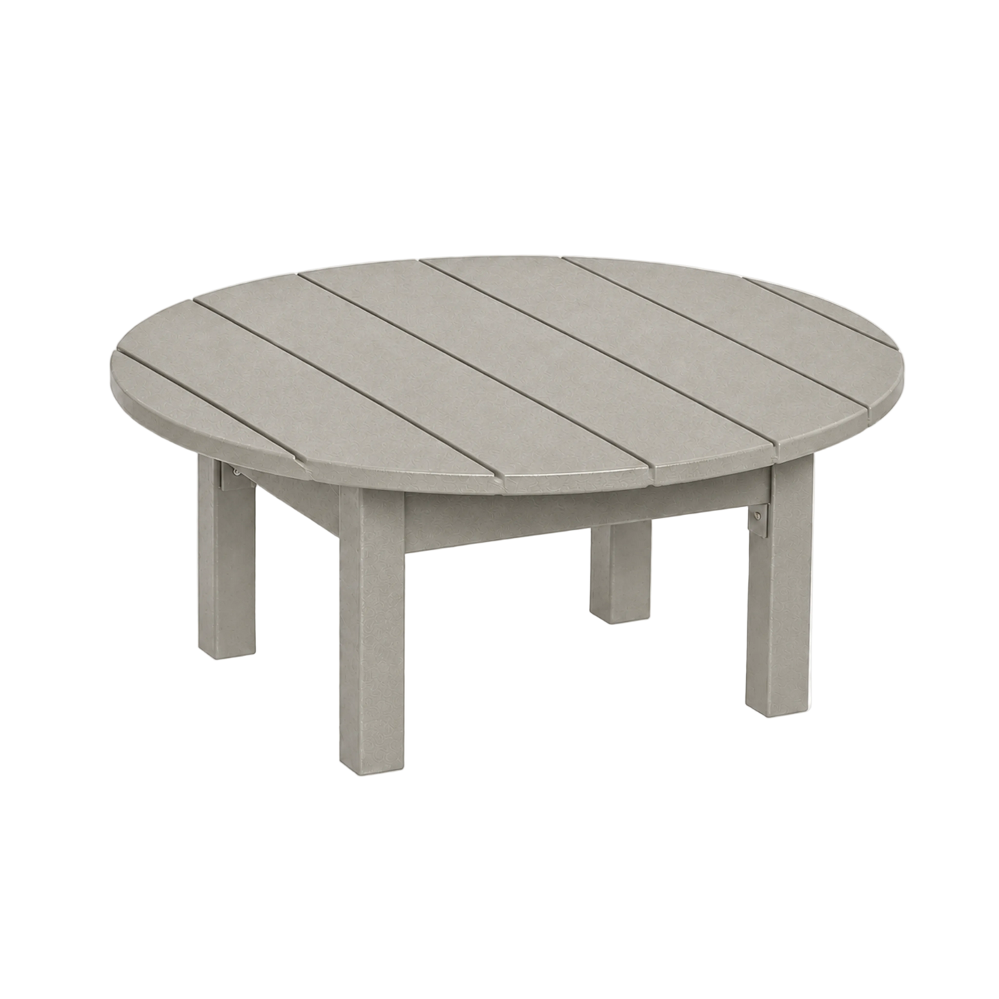 Modern Outdoor Round Coffee Table 36"Wx36"Dx19"H