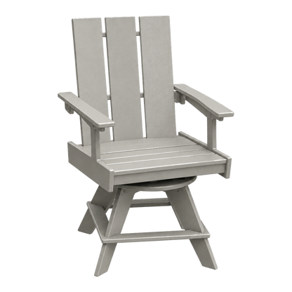 Modern Outdoor Swivel Dining Arm Chair