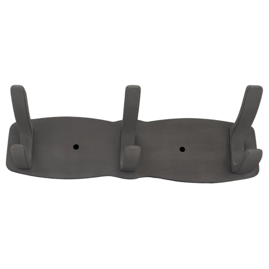 Modern Outdoor Coat Rack w/ 3 Hooks