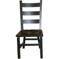 Rustic Ladder Back Side