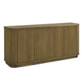 Lars sideboard 18" x 66" x 34" 4 door 2 interior drawers