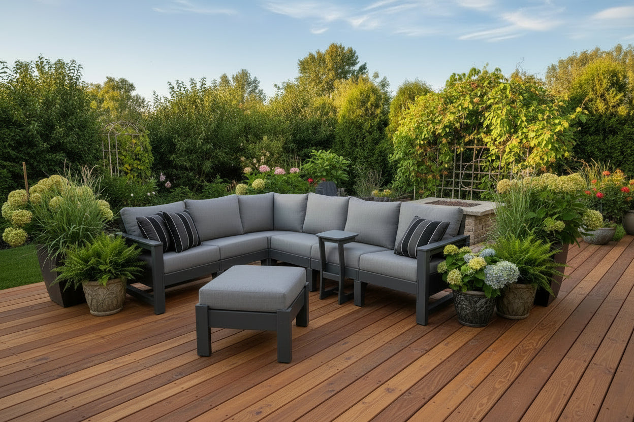 Modern Outdoor 6 Seater Sectional