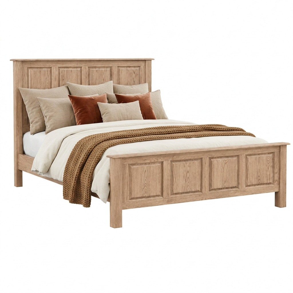 Country Lane Queen Panel Bed