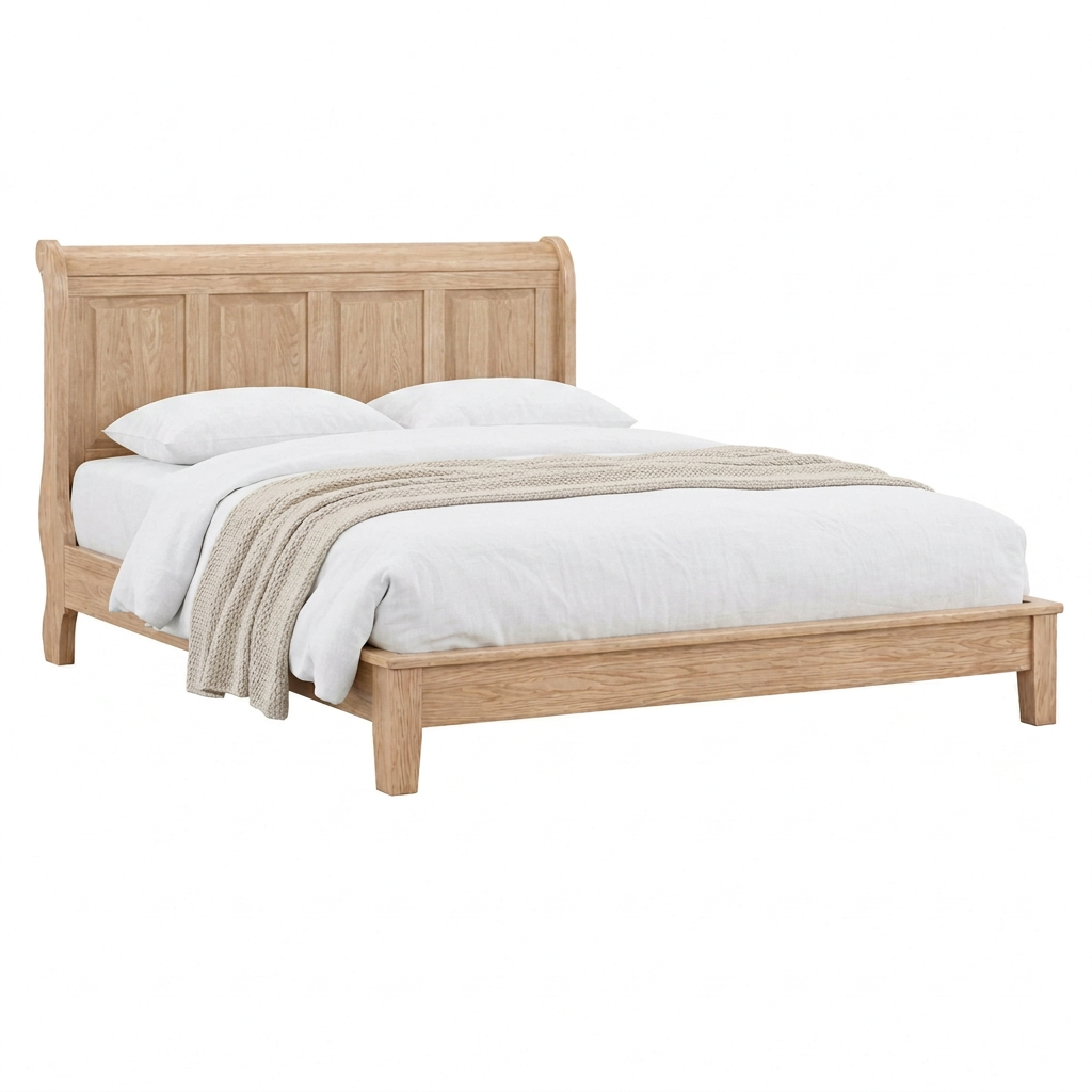 Country Lane Queen Original Sleigh Bed Perimeter Footboard