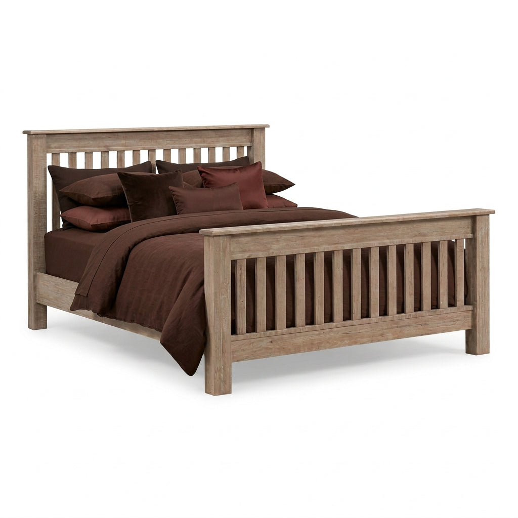 Lakeview Queen Slat Bed