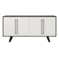 Laxa sideboard 18" x 60" x 36" 4 door 2 interior drawer