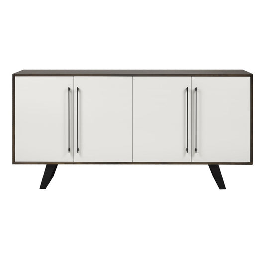 Laxa sideboard 18" x 60" x 36" 4 door 2 interior drawer