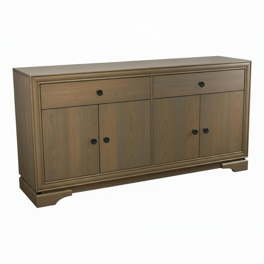 Mies sideboard 19" x 60" x 36" 4 door 2 drawer