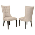 Alex Side Chair (With Shallow Tufting) 41" High