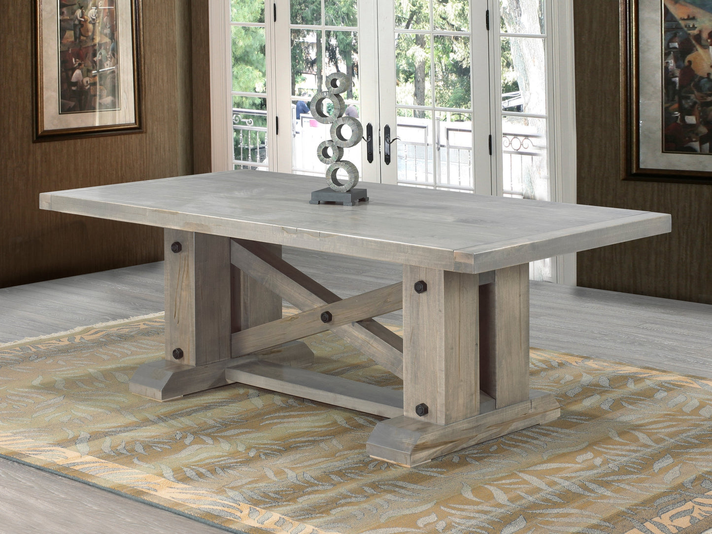 Acton Central 42" x 72" x 1.25" solid top