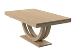 Mitered Dining Table with Metro Base
