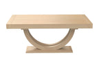 Mitered Dining Table with Metro Base