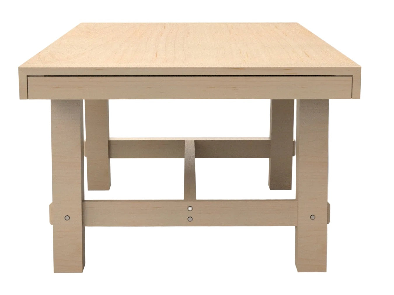 Mitered Dining Table with Austin Base