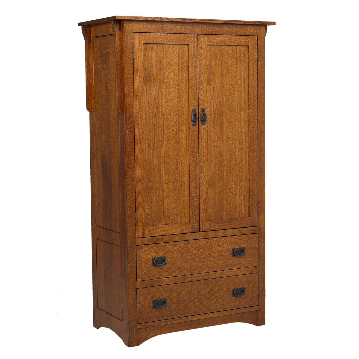Mission  Plain Top Armoire 36"W
