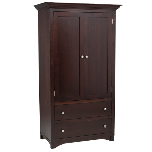 Montana  Plain Top Armoire 36"W