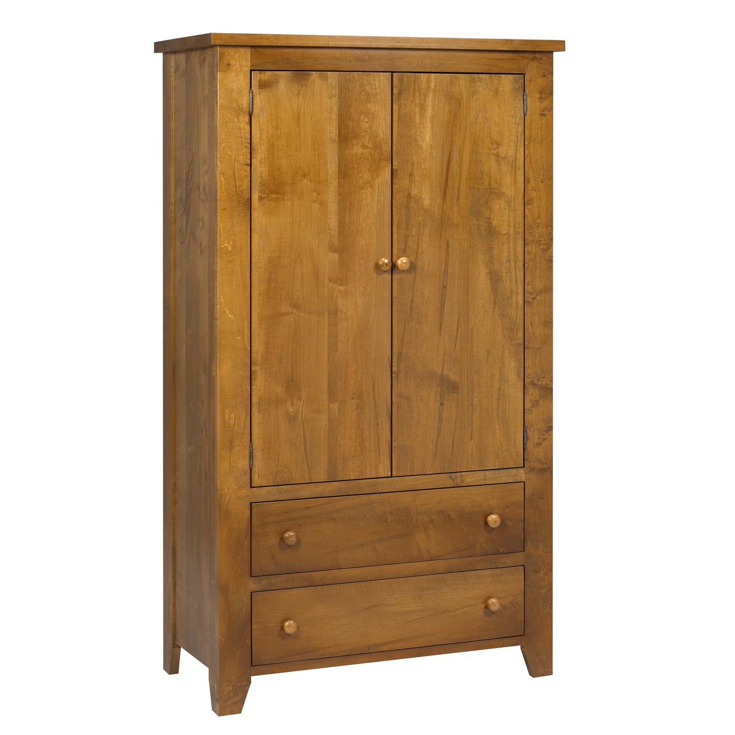 Rough Cut  Plain Top Armoire 36"W