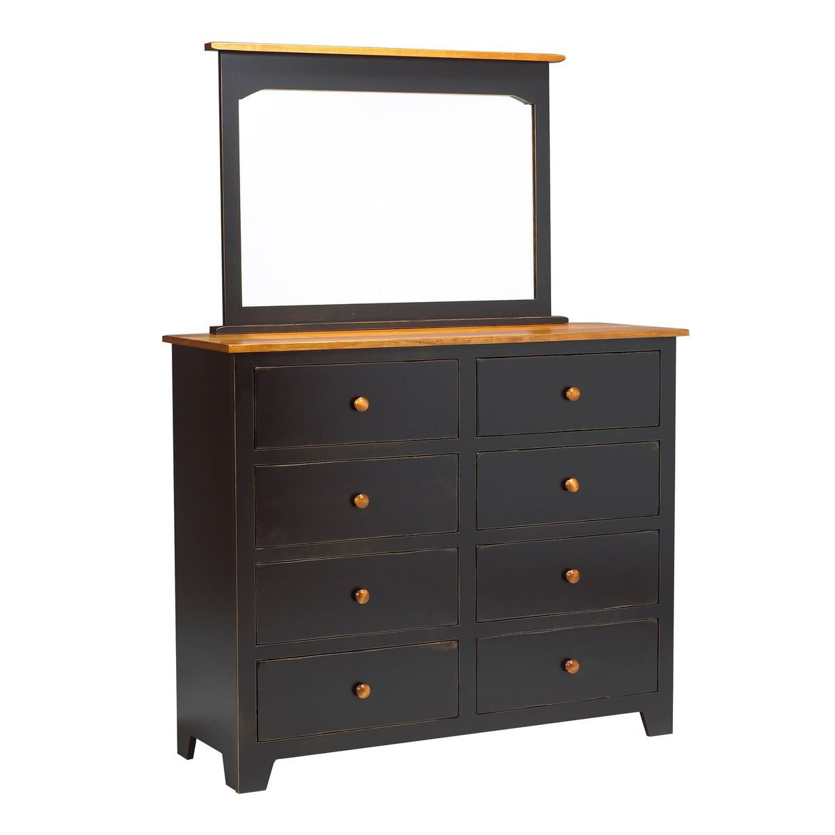 Rustic  8 Drawer Dresser