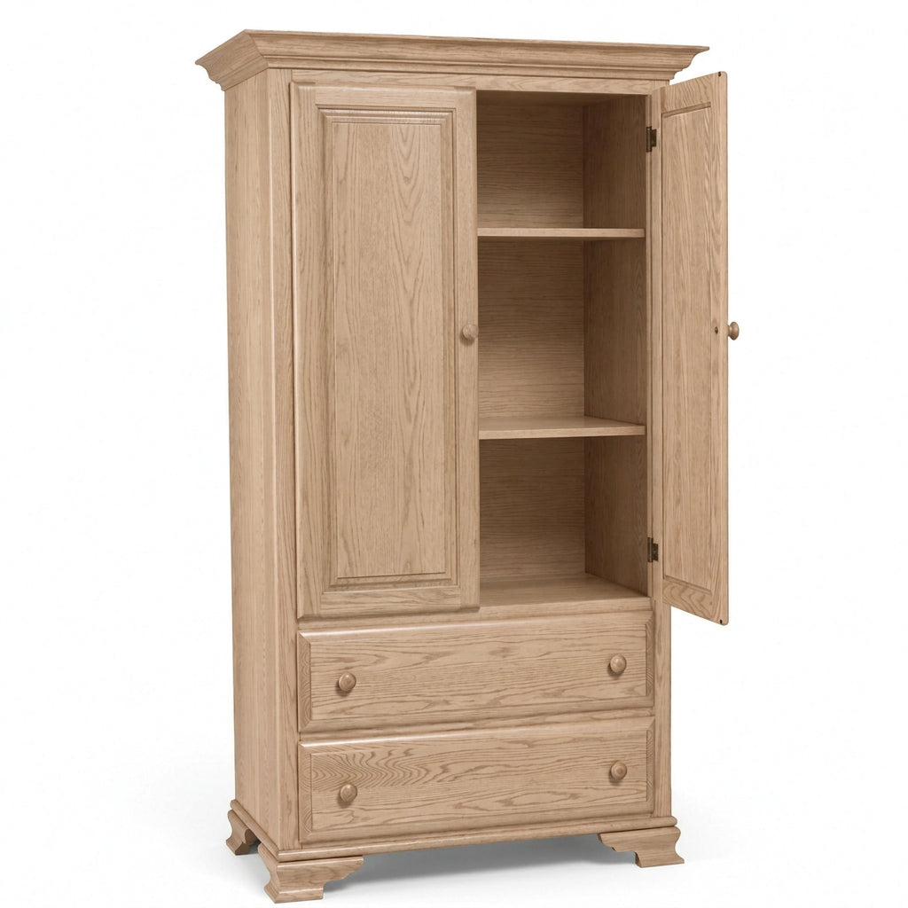 Country Lane  Plain Top Armoire 36"W