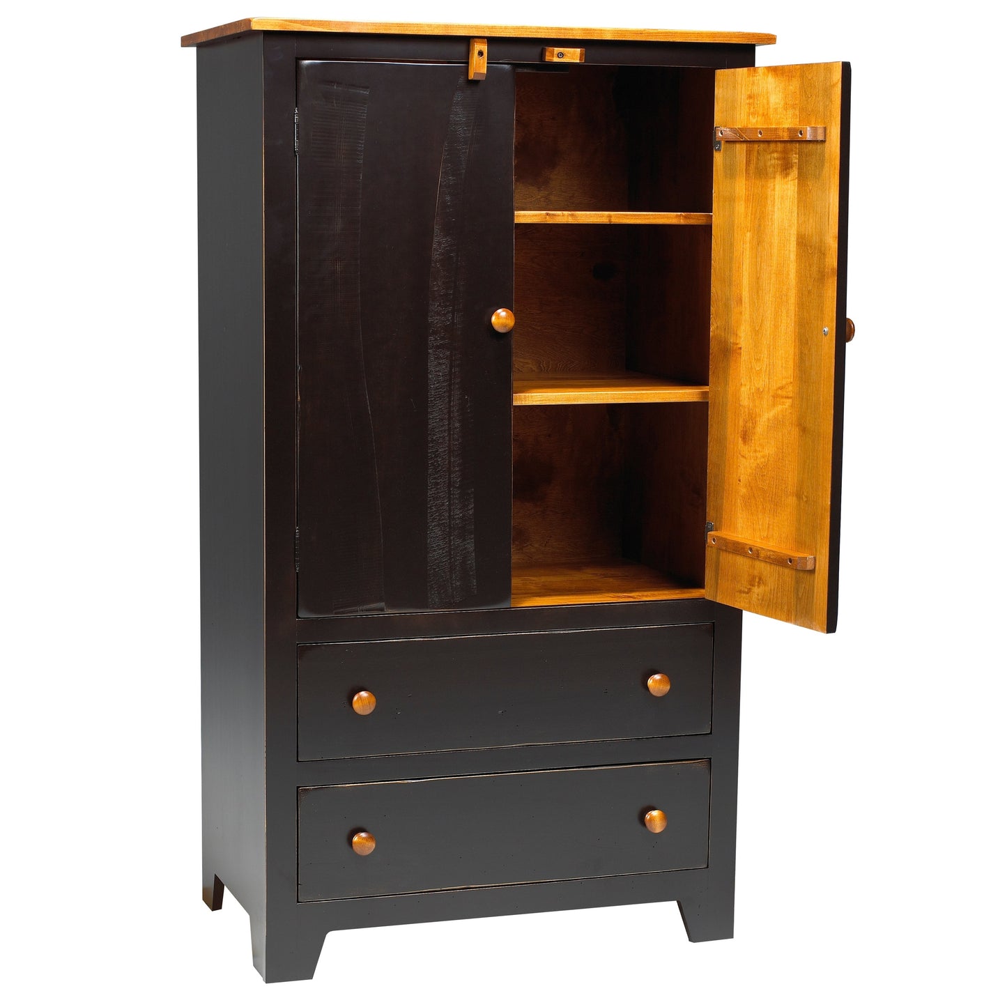 Rustic  Mini Wardrobe 34"W