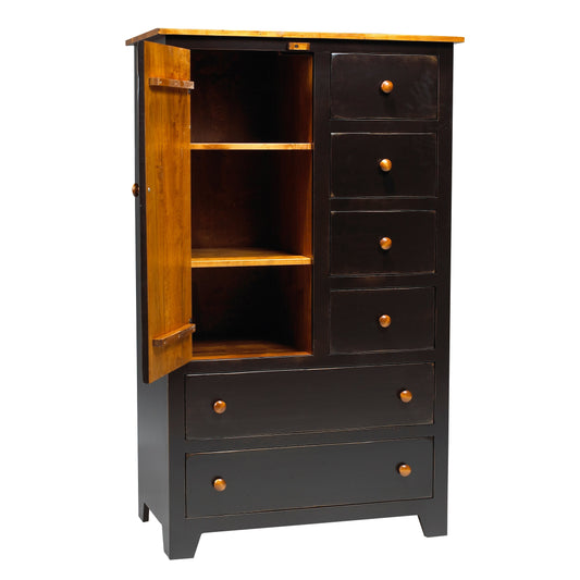 Rustic  Ladies Change Chest 38"W